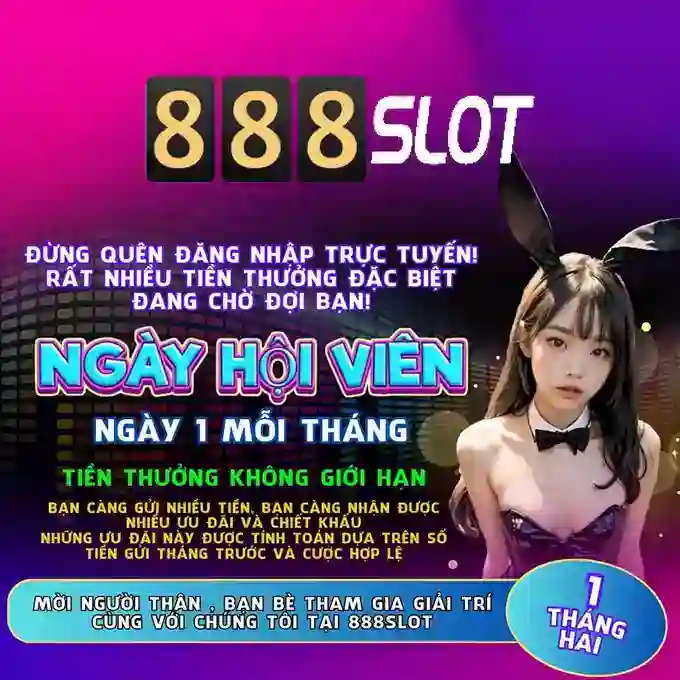 888SLOT – Trải Nghiệm Cược Thật, Thưởng Lớn Mỗi Ngày - 888slot